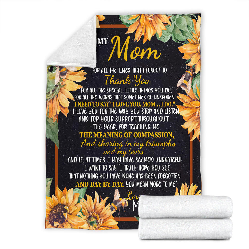 to my mom Sunflower You are My Sunshine - -min