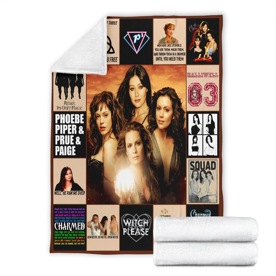 Charmed Blanket TV series Quilt
