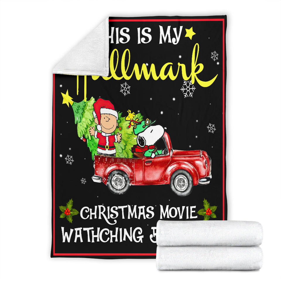This Is My Hallmark Christmas Movie Watching Fleece