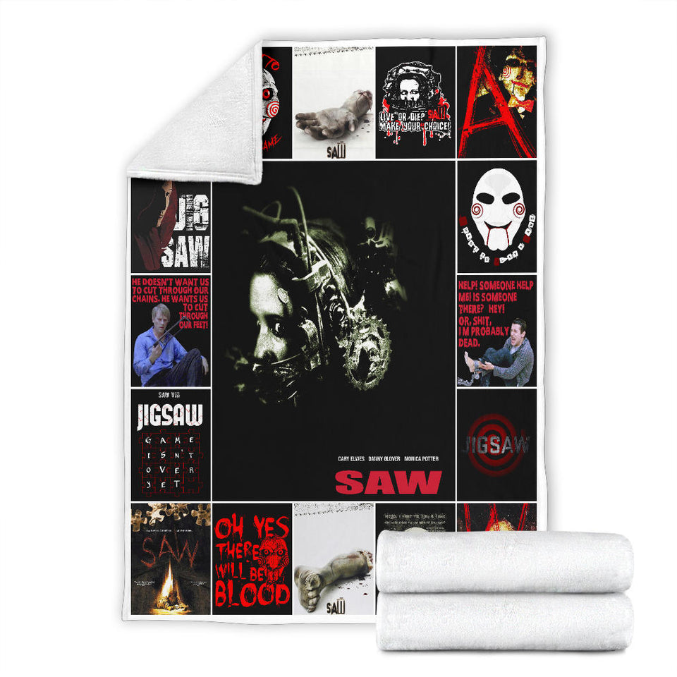Saw For Fans Blanket copy