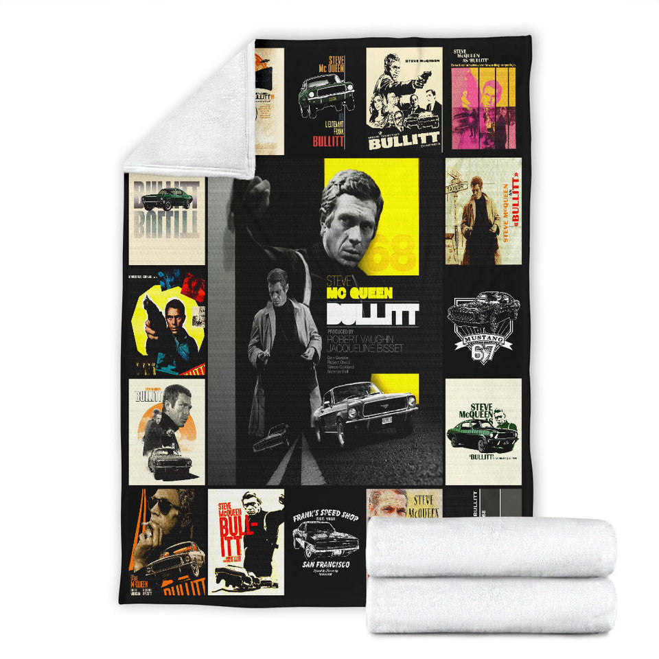 Bullitt 1968 Movie Blanket copy