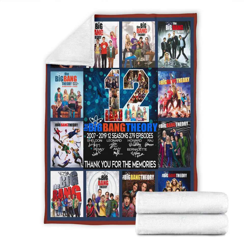 The Big Bang Theory Blanket