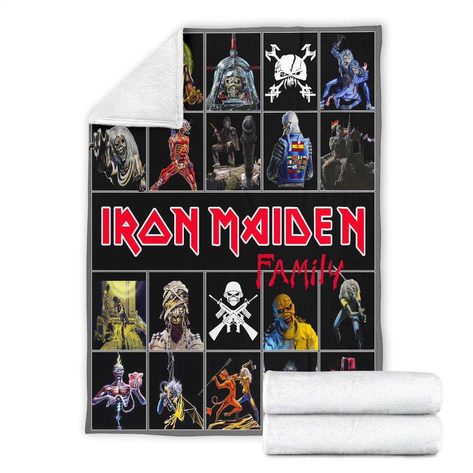 Iron Maiden Family Blanket