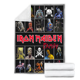 Iron Maiden Family Blanket