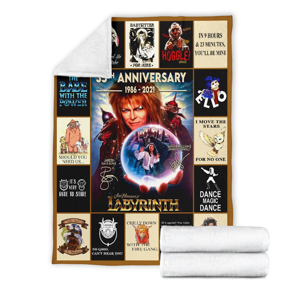Labyrinth 35th Anniversary Blanket V2 copy