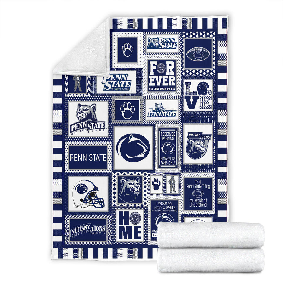 Penn State Nittany Lions 60x80b pillow