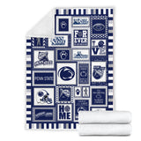Penn State Nittany Lions 60x80b pillow
