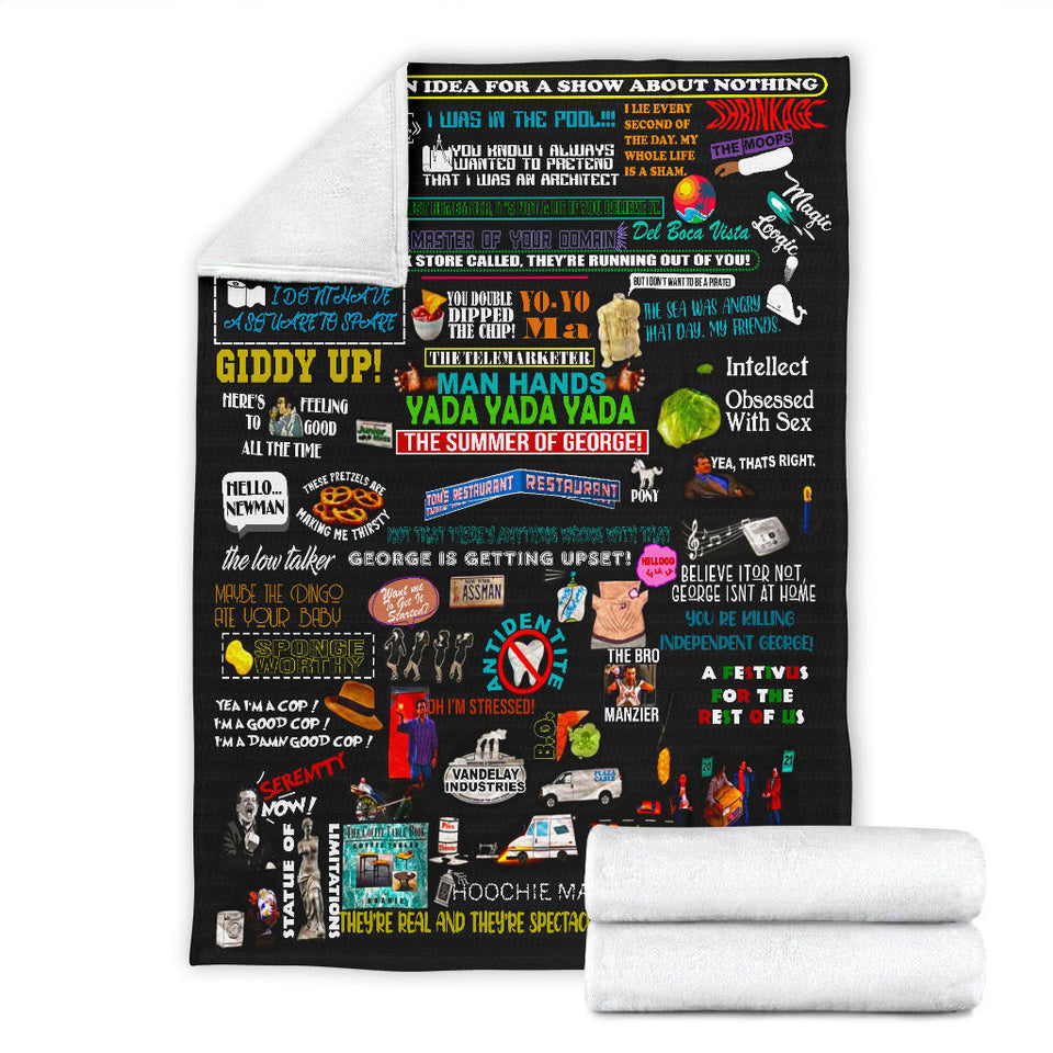 Seinfeld 30th Anniversary Blanket copy
