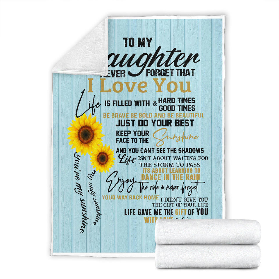 to My Daughter Never Forget That I Love You Mom