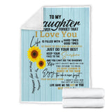 to My Daughter Never Forget That I Love You Mom