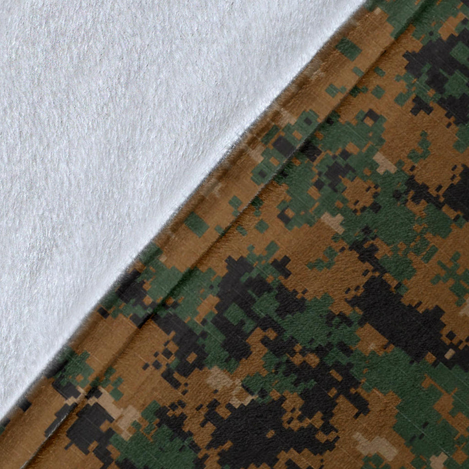 United States Marine Digital Woodland Camouflage Camo Pattern