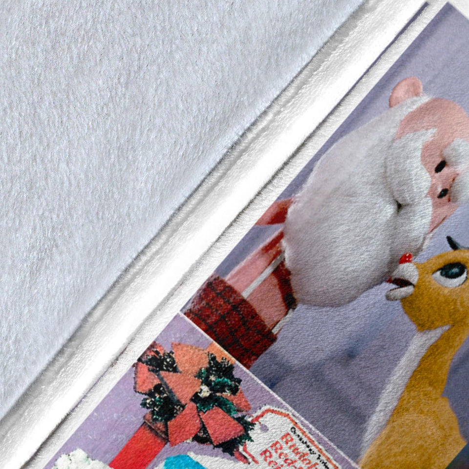 Rudolph The Red Nosed Reindeer Blanket