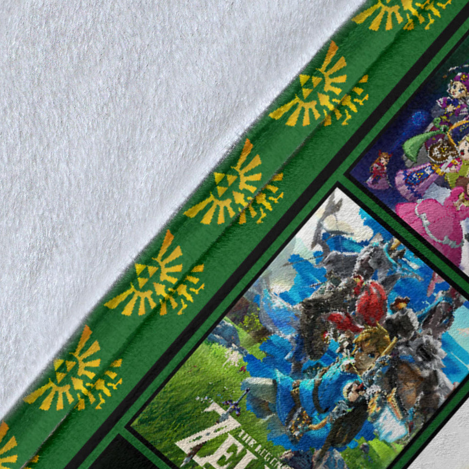 The Legend of Zelda V3 Blanket copy