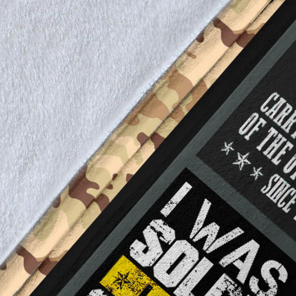 US Army Veteran Blanket