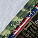 I Served I Sacrificed I Regret Nothing Blanket
