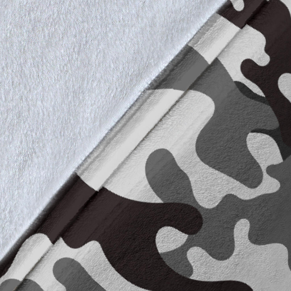 Grey Camouflage Gray Camo Pattern