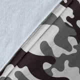 Grey Camouflage Gray Camo Pattern