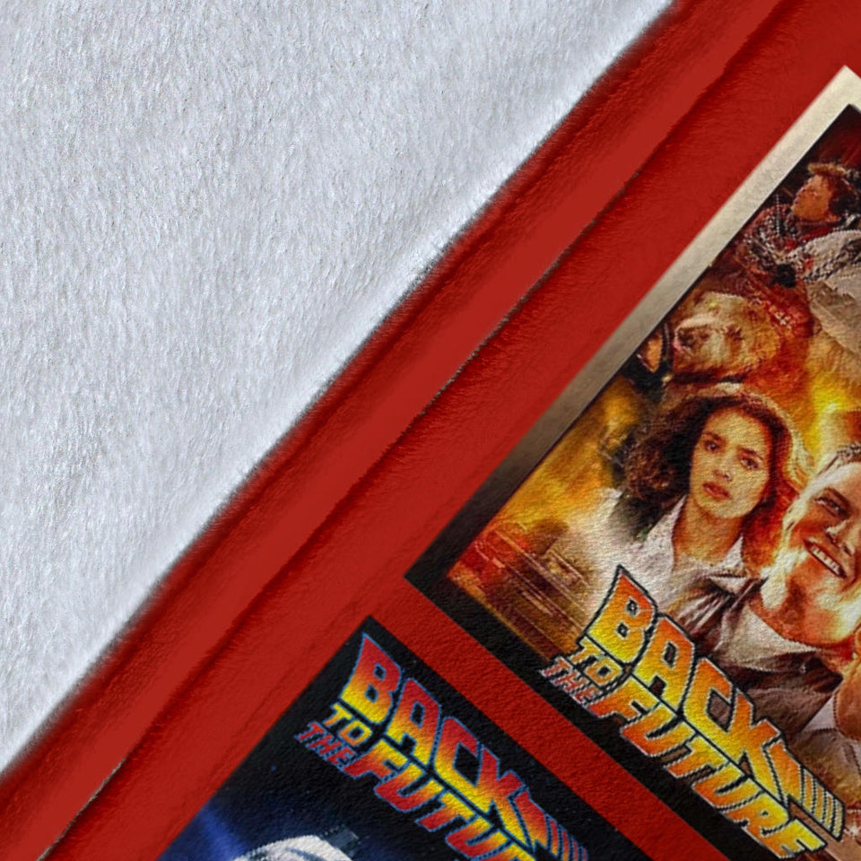 Back To The Future Blanket