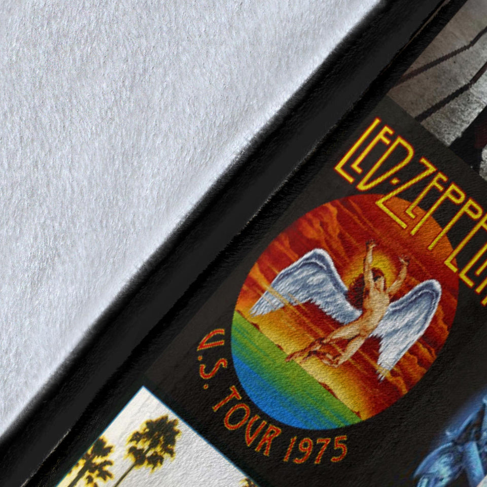 Classic Rock Bands 3D Throw Blanket