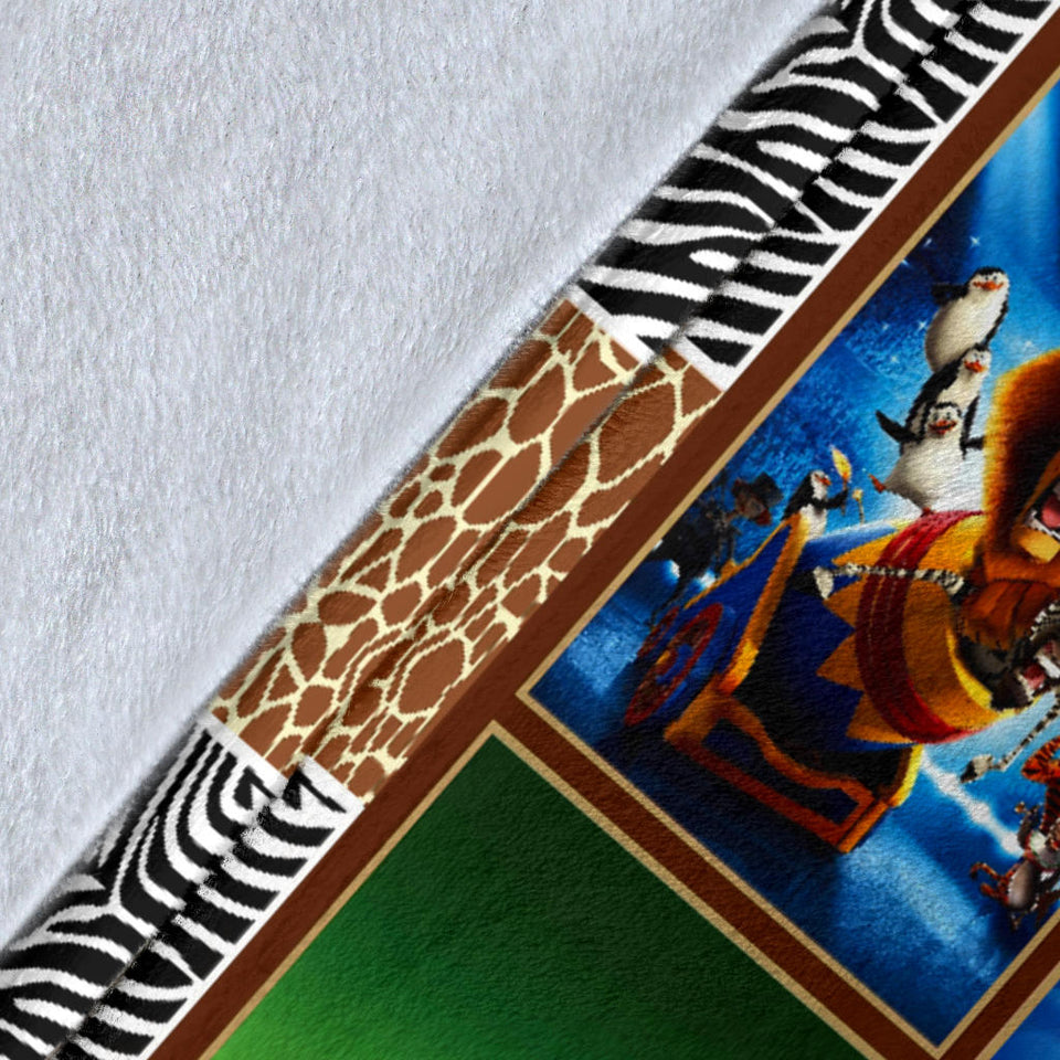 Madagascar Movies Blanket