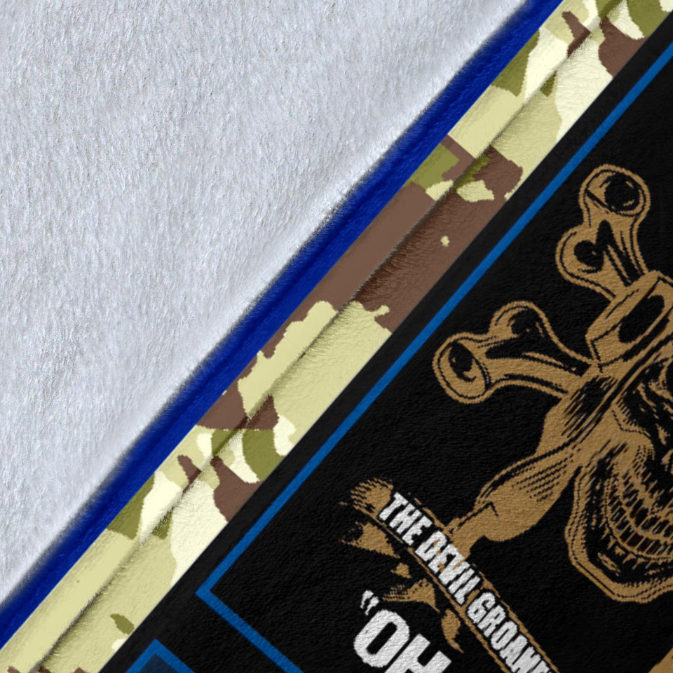 Airforce Veteran Blanket