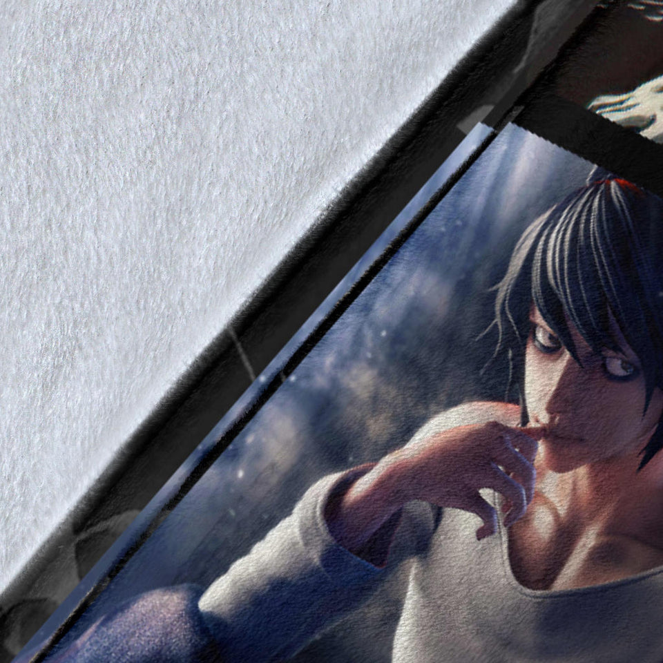 L Death Note Fleece Sherpa Throw Blanket Quilt for Bedroom Living Room 2