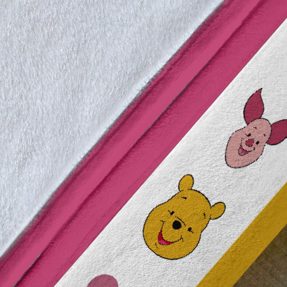 Pooh Blanket I love you to the Moon and back