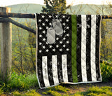 US Military Soldier Veteran Thin Green Line