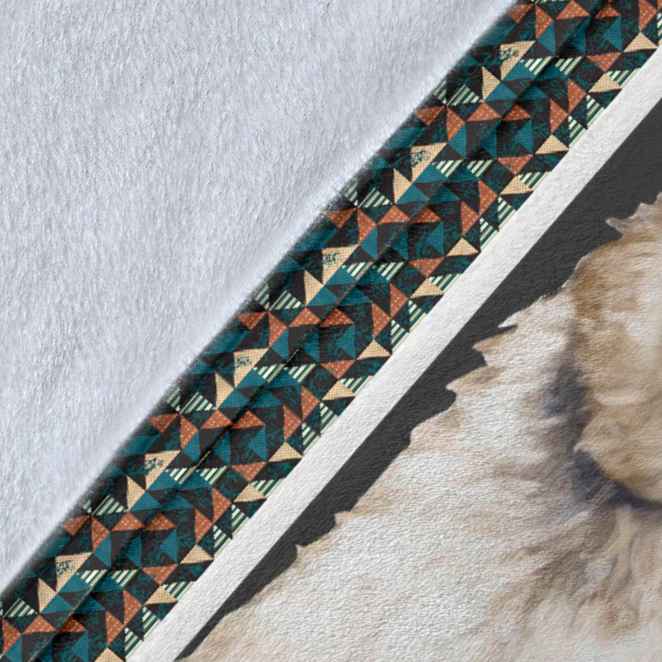 Love alpaca blanket
