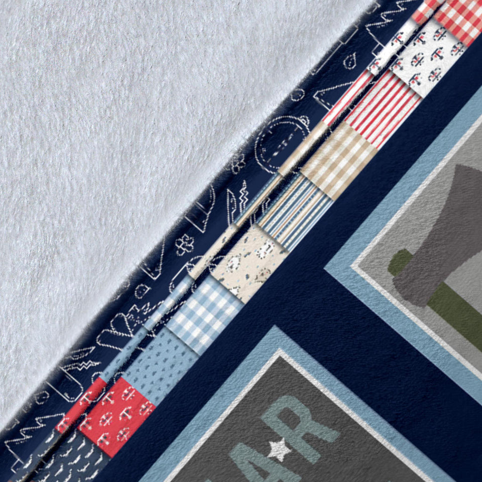 Eagle Scout 3D Quilt Blanket