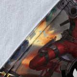 Deadpool Blanket Deadpool 3D Quilt