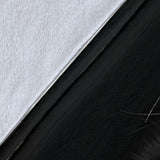 black cat blanket