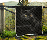 black cat quilt