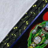 Rick and Morty Blanket