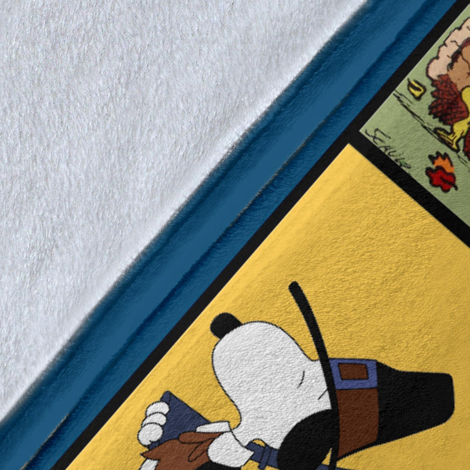 Thanksgiving Blanket Snoopy