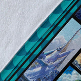 Love Marlin Sailfish Blanket copy