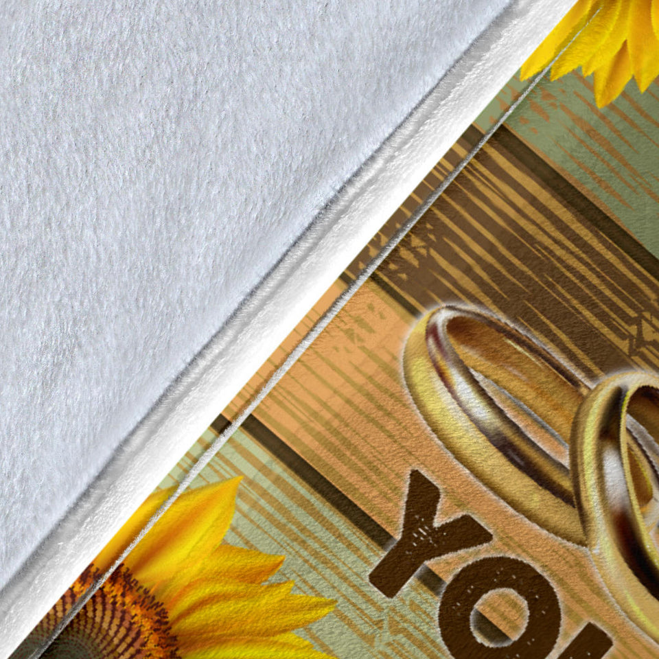 to My Wife Blanket, to My Wife You are Braver Than You Believe Custom Fleece Sherpa Blanket Fan Romantic Gift for Lover Wife, Gift for Wife Mother's Day  - PL