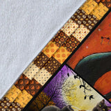 Halloween Cat Blanket Fleece