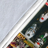 Kiss Blanket Kiss Rock Band Quilt