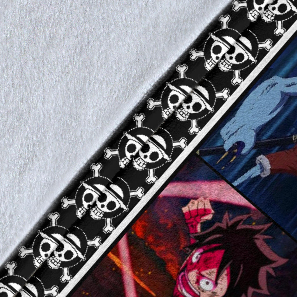 One Piece Luffy Anime For Fans 3D Throw Blanket