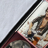 1Van Halen Fleece Sherpa Throw Blanket Quilt