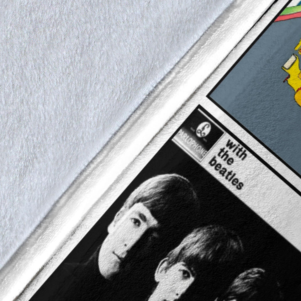 The Beatles Blanket The Beatles Albums Quilt
