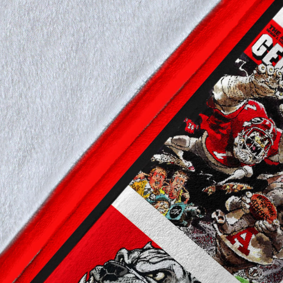 Georgia Bulldogs Ver1 Blanket