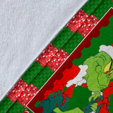The Grinch Christmas Blanket