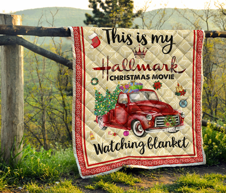 Christmas Movies Blanket This is my Hallmark movie Quilt