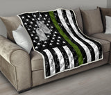 US Military Soldier Veteran Thin Green Line