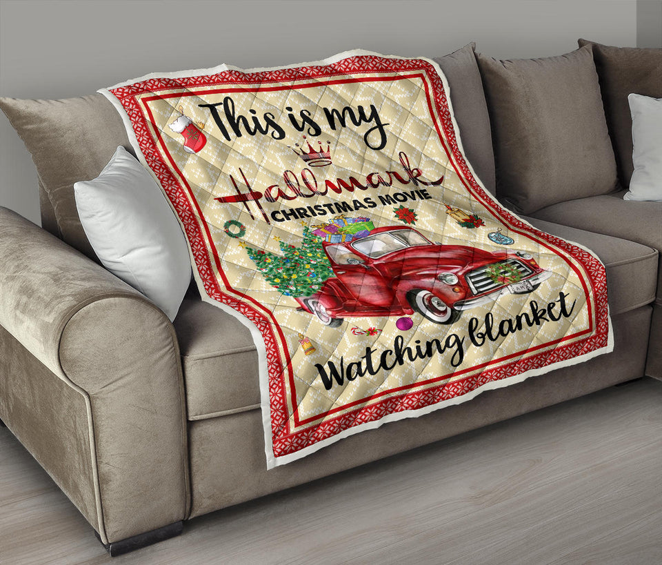 Christmas Movies Blanket This is my Hallmark movie Quilt