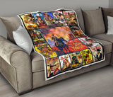 Wayne American Fleece Sherpa Blanket - Quilt