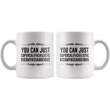You can just supercalifragilistic kissmyassadocious coffee mug ceramic great gifts, Supercali Mug, Birthday Gift, Funny Coffee Mug, Christmas Gift, Novelty Present 11Oz - TL