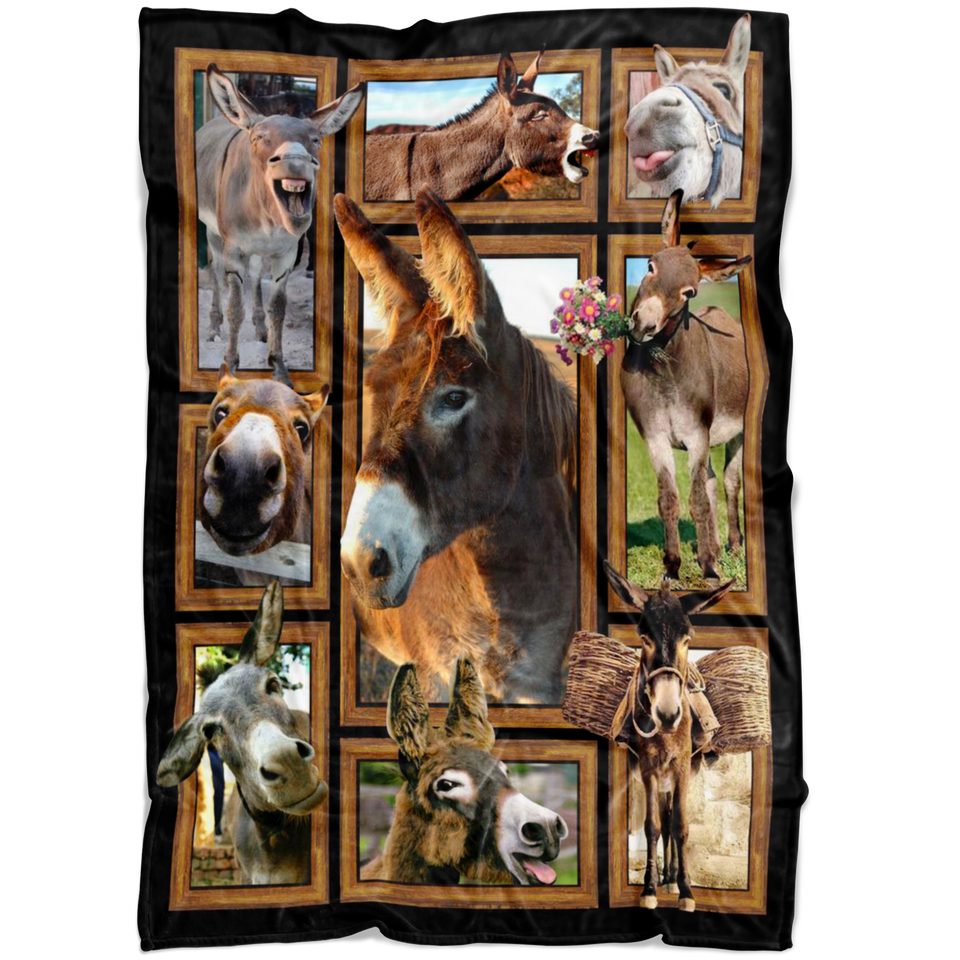 Donkey 3D Blanket